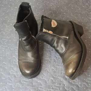 Red Wing Shoes Black Combat Boots